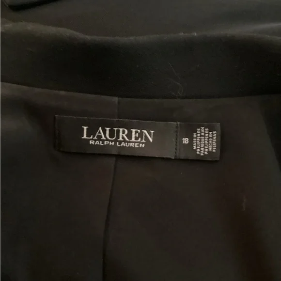 Ralph Lauren black Double-Breasted blazer